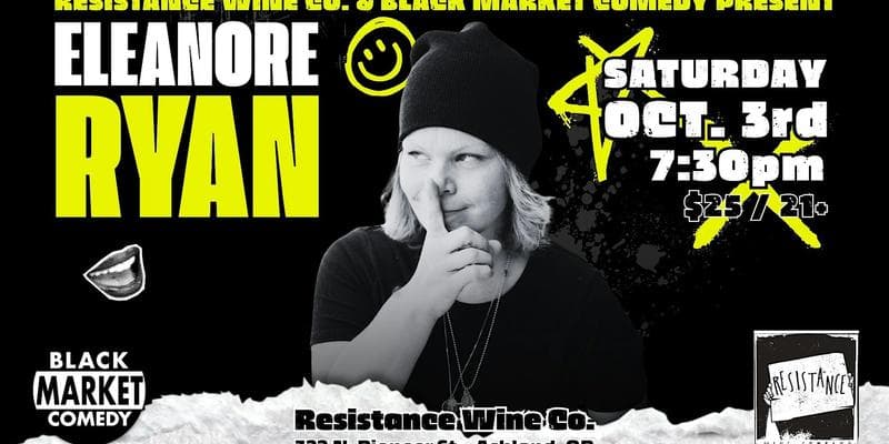 Fall Rebellion Comedy w/ Eleanore Ryan