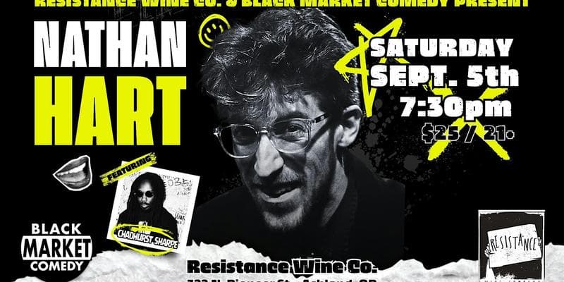 Summer Rebellion Comedy w/ Nathan Hart
