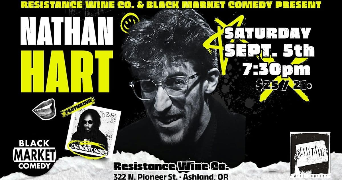 Summer Rebellion Comedy w/ Nathan Hart