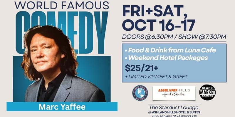 World Famous Comedy: Marc Yaffee