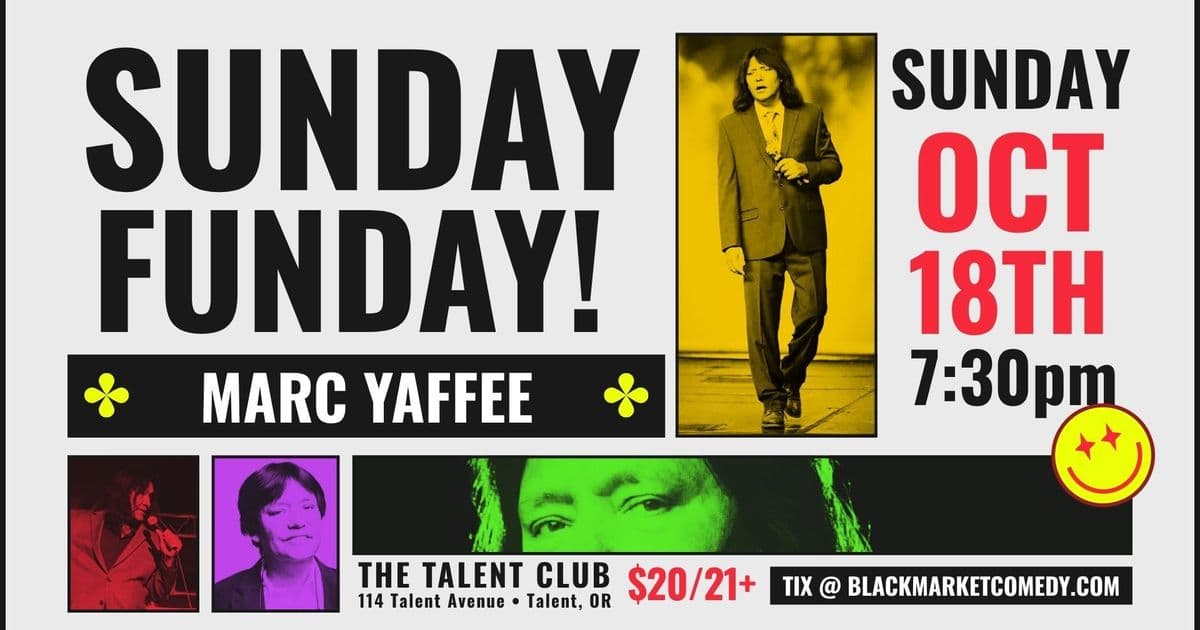 Sunday Funday, with Marc Yaffee