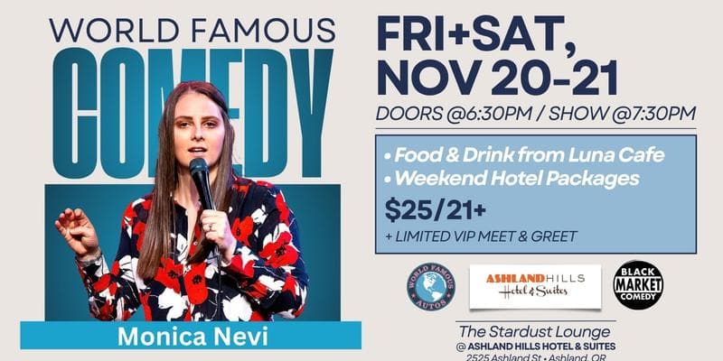 World Famous Comedy: Monica Nevi