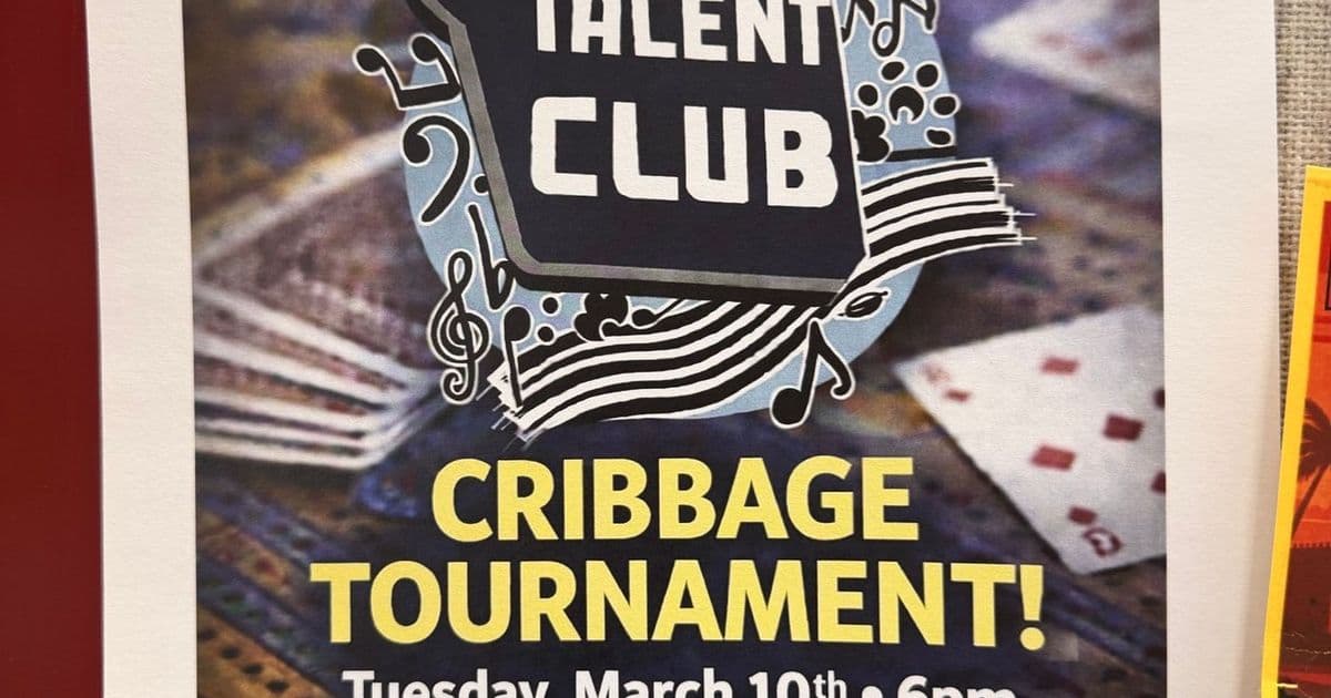 Game Night Talent Club - Cribbage Tournament