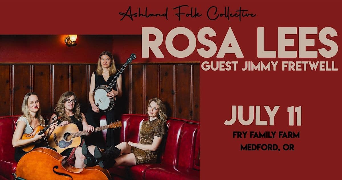 Rosa Lees with guest Jimmy Fretwell
