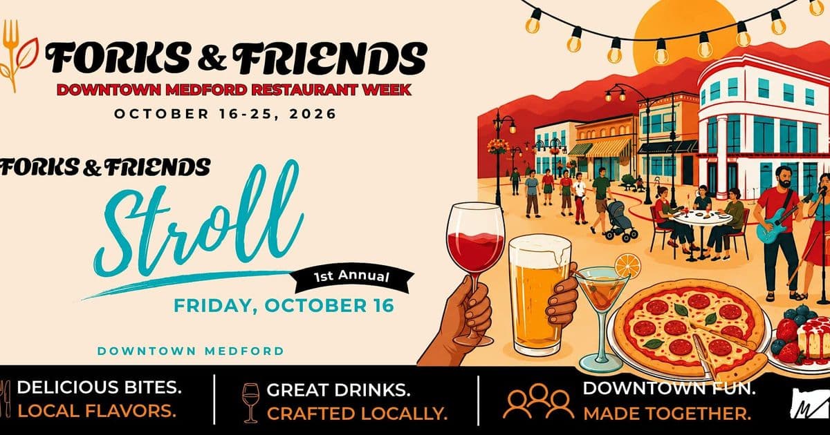 Forks & Friends Downtown Medford Stroll