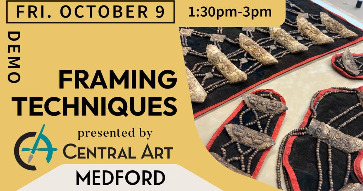 Medford Central Art: Framing Techniques (Demo)