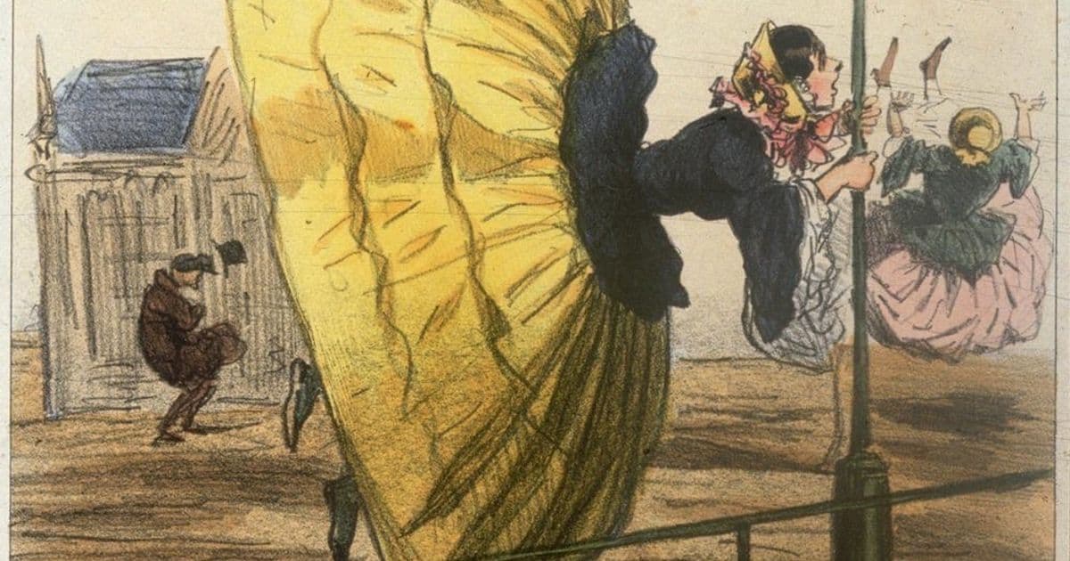Windows in Time: Fashion Critique and Misogyny in the 19th Century