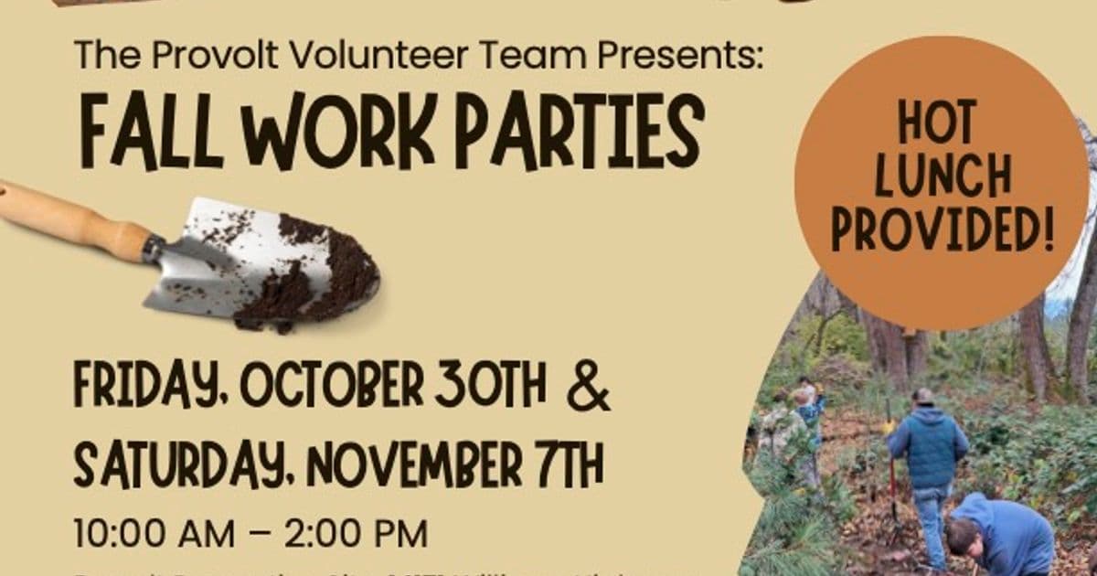 Provolt Recreation Site Work Parties