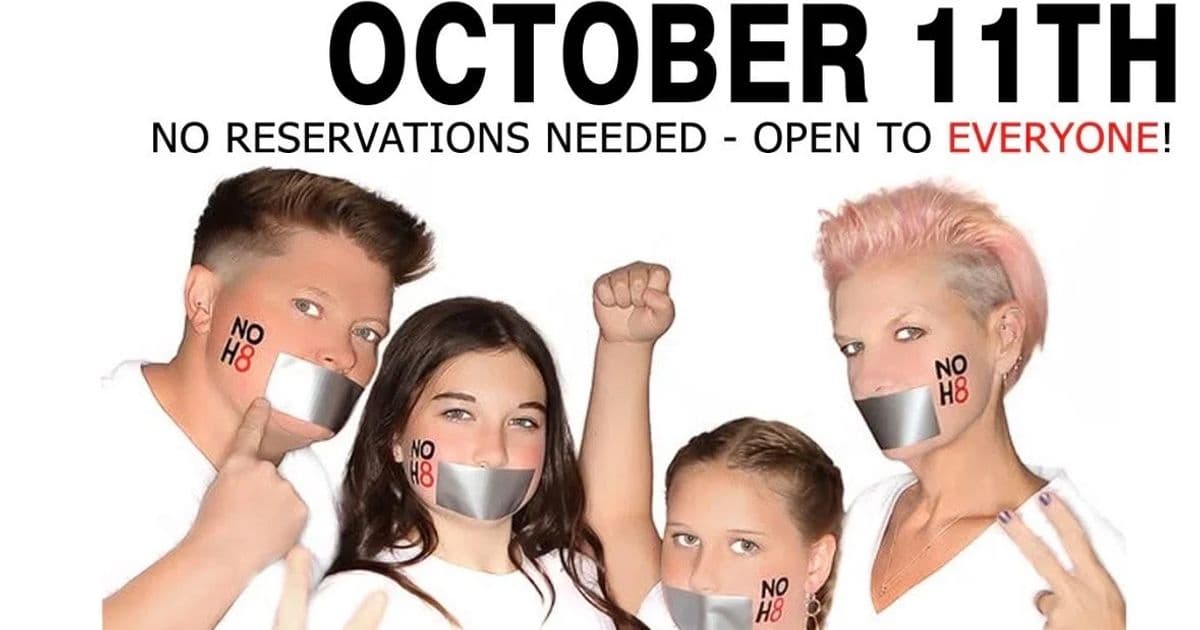 NoH8 Photo Shoot