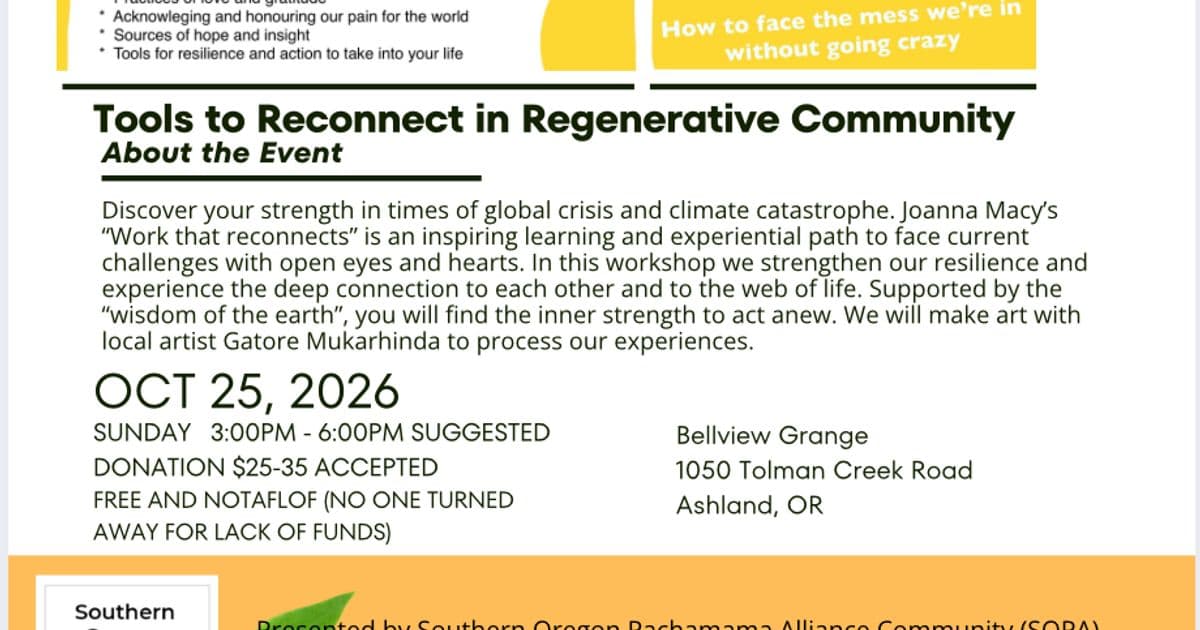 Active Hope - Building Regenerative Community