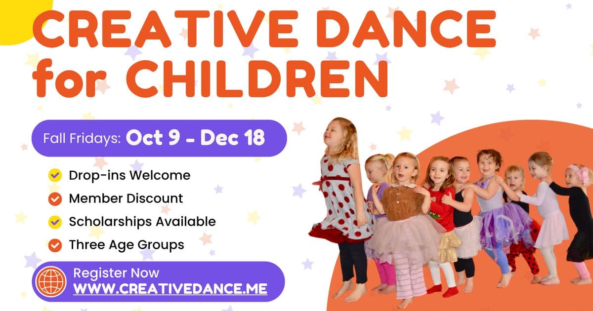 Creative Dance for Children Fall Session