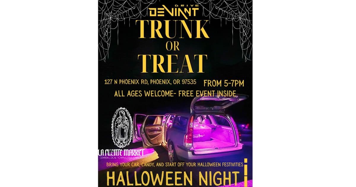 Drive Deviant Trunk or Treat